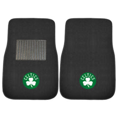 Boston Celtics Embroidered Car Mat Set - 2 Pieces - Boston Celtics