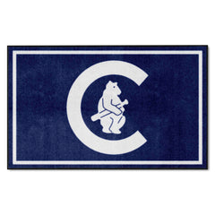 Chicago Cubs 4ft. x 6ft. Plush Area Rug1911 - Chicago Cubs