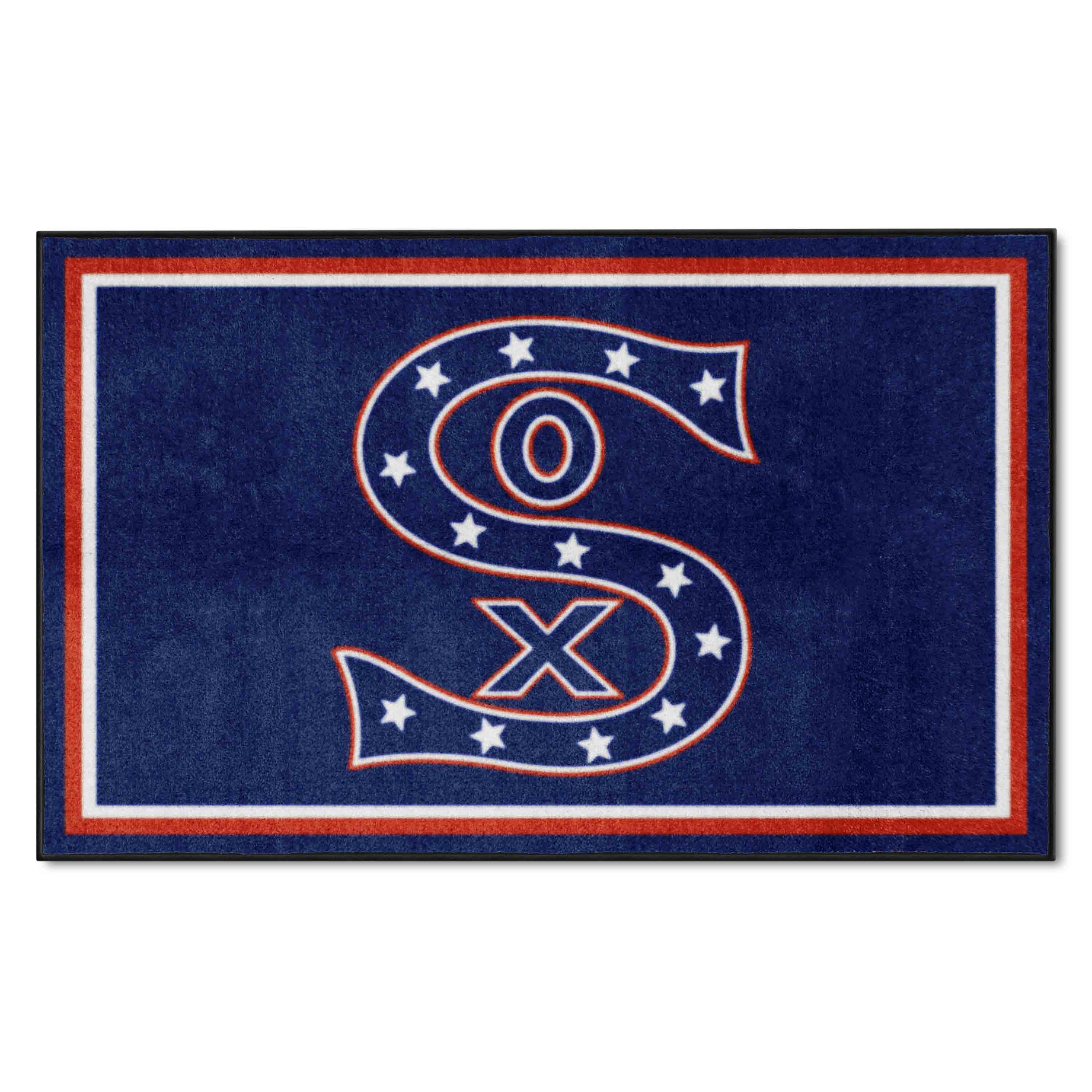 Chicago White Sox 4ft. x 6ft. Plush Area Rug1917 - Chicago White Sox