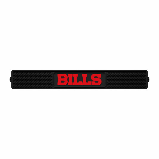 Buffalo Bills Bar Drink Mat - 3.25in. x 24in. - Buffalo Bills