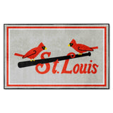 St. Louis Cardinals 4ft. x 6ft. Plush Area Rug