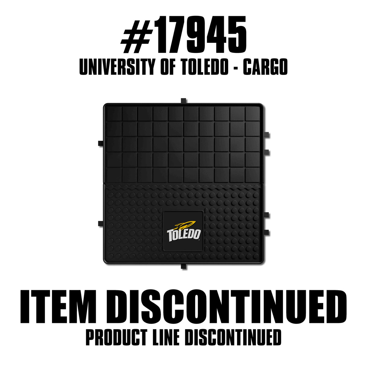 Toledo Rockets Heavy Duty Cargo Mat 31"x31"