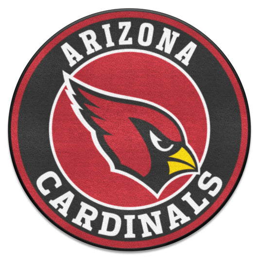 Arizona Cardinals Roundel Rug - 27in. Diameter