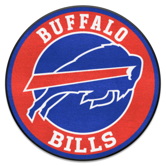 Buffalo Bills Roundel Rug - 27in. Diameter