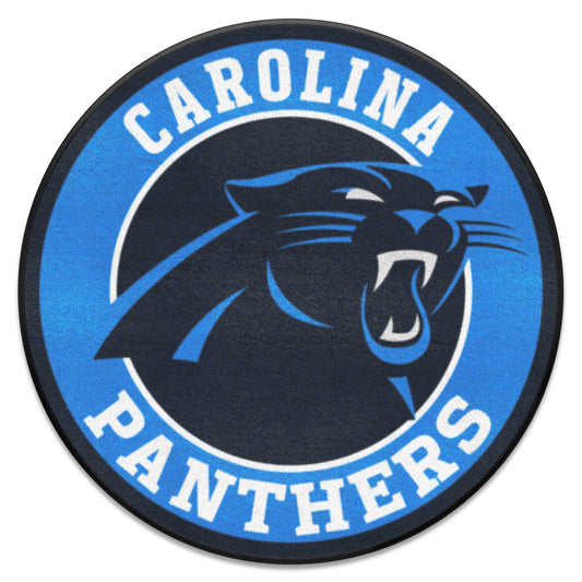 Carolina Panthers Roundel Rug - 27in. Diameter