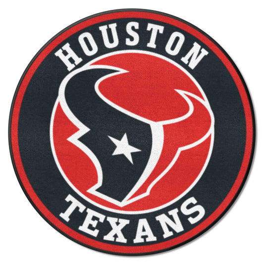 Houston Texans Roundel Rug - 27in. Diameter