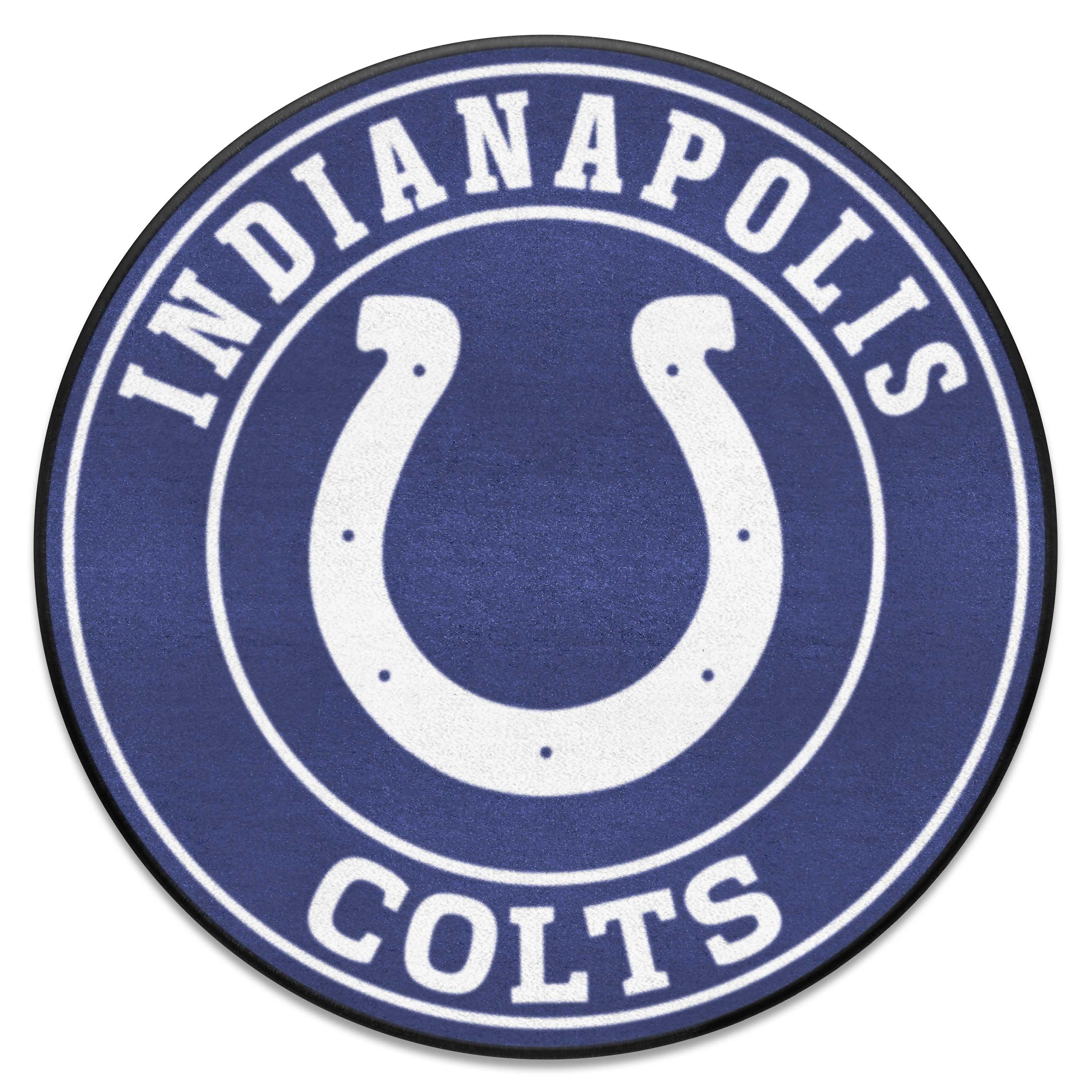 Indianapolis Colts Roundel Rug - 27in. Diameter