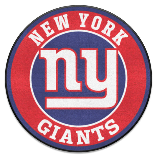 New York Giants Roundel Rug - 27in. Diameter