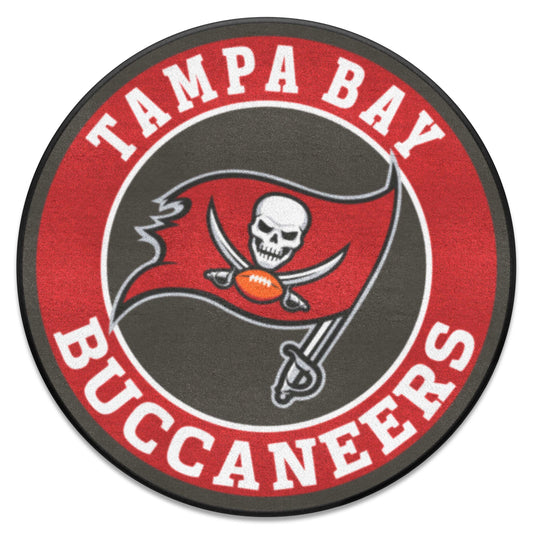 Tampa Bay Buccaneers Roundel Rug - 27in. Diameter