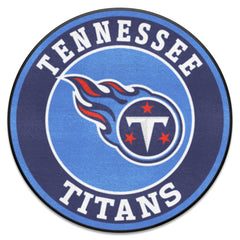 Tennessee Titans Roundel Rug - 27in. Diameter