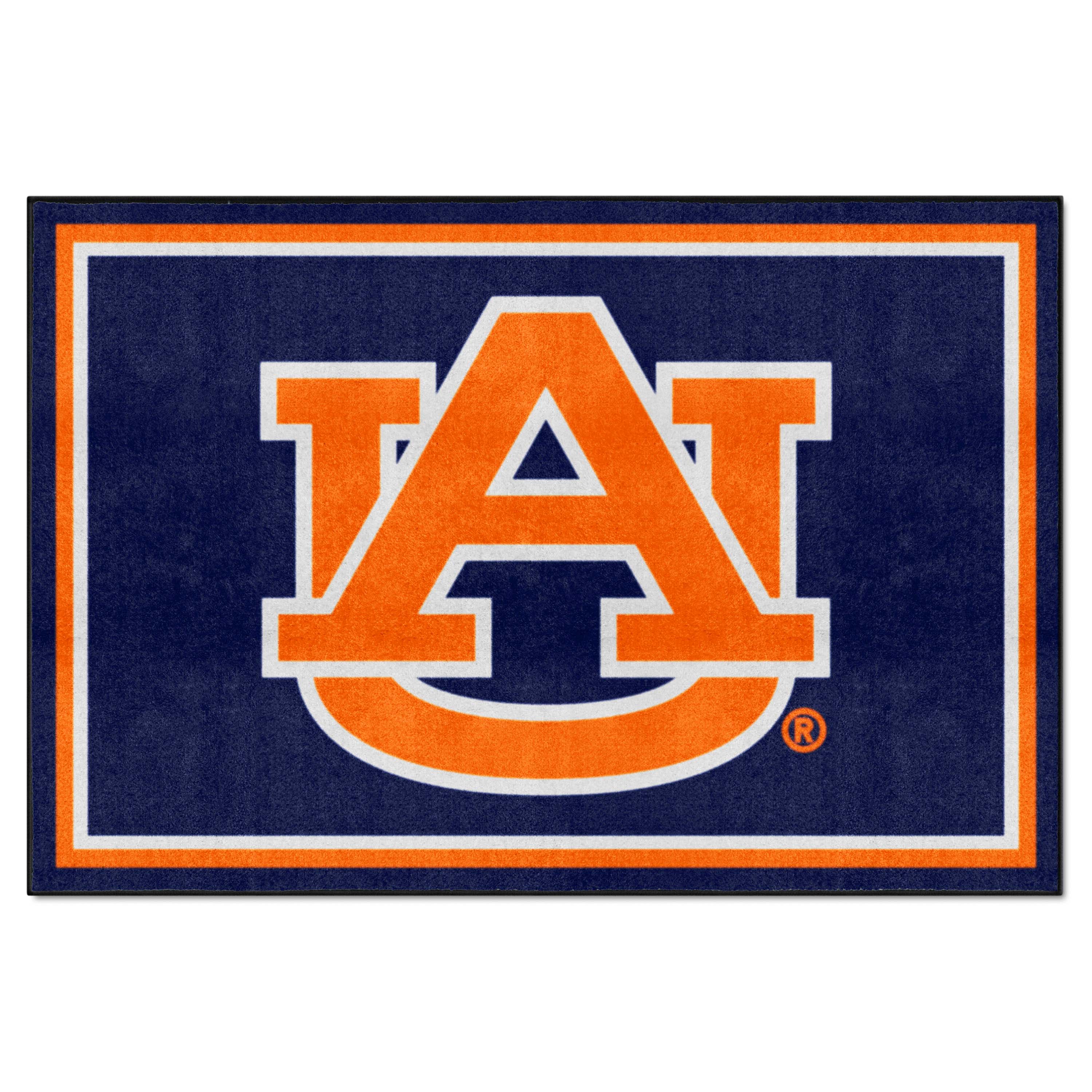 Auburn Tigers 5ft. x 8 ft. Plush Area Rug, AU