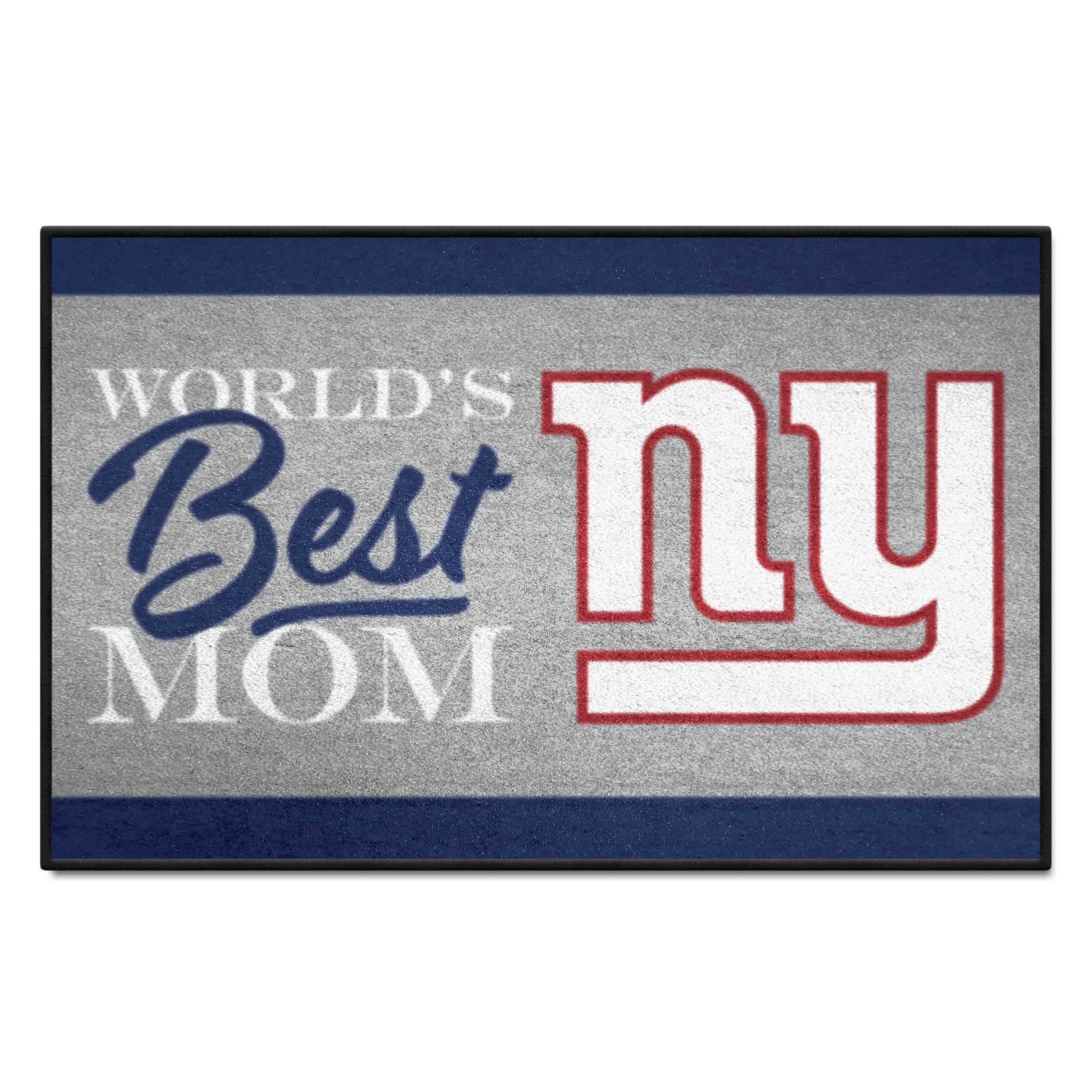 New York Giants World's Best Mom Starter Mat Accent Rug - 19in. x 30in.