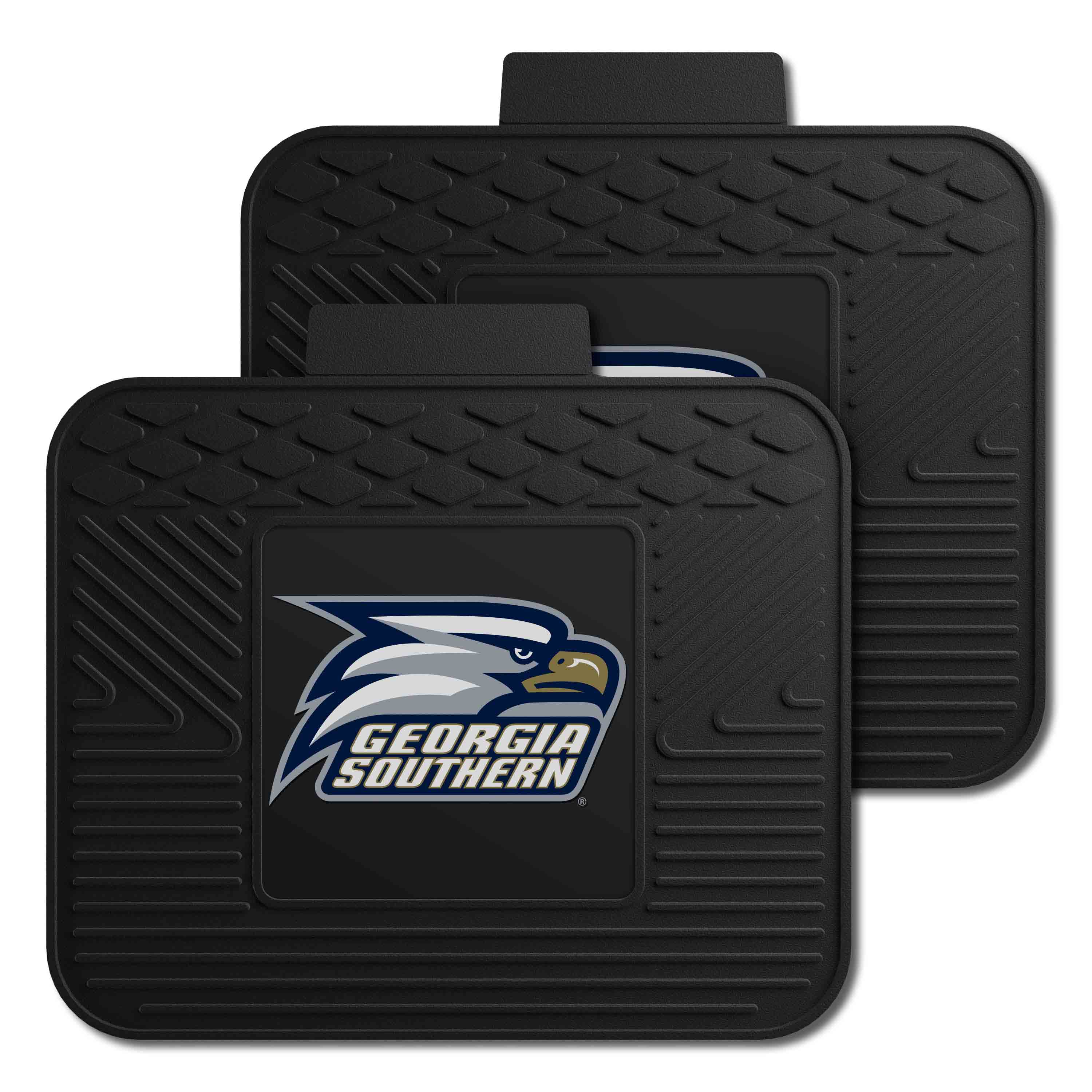 Georgia Southern Eagles Back Seat Car Utility Mats - 2 Piece Set