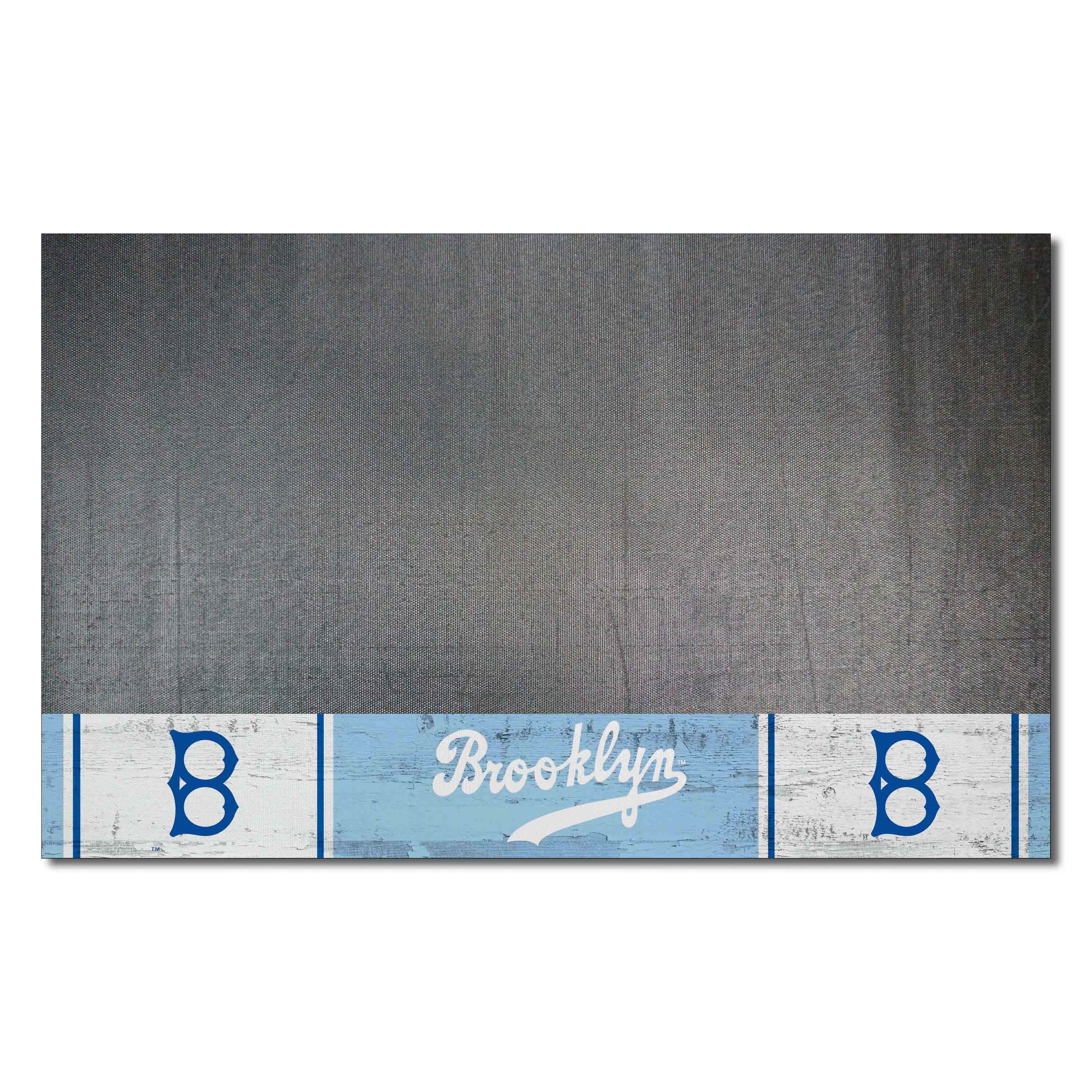 Brooklyn Dodgers Vinyl Grill Mat - 26in. x 42in. 1944 Retro Logo