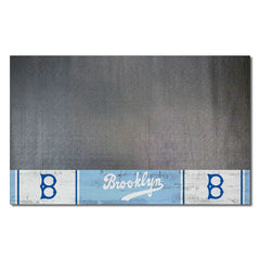 Brooklyn Dodgers Vinyl Grill Mat - 26in. x 42in. 1944 Retro Logo