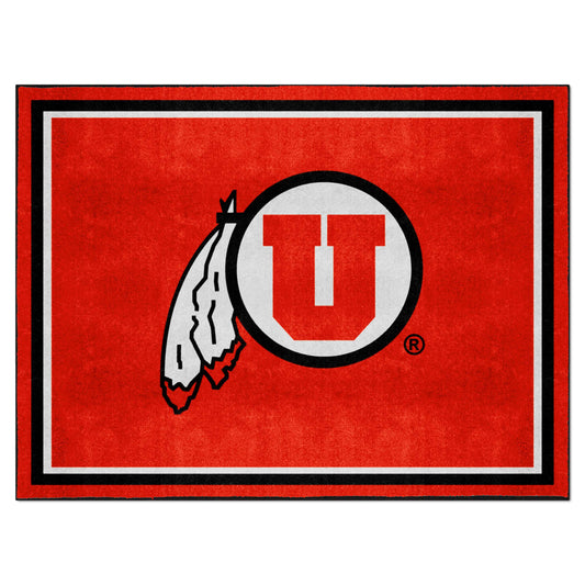 Utah Utes 8ft. x 10 ft. Plush Area Rug - Utah