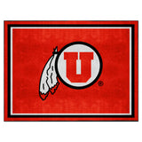 Utah Utes 8ft. x 10 ft. Plush Area Rug