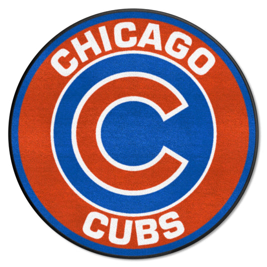 Chicago Cubs Roundel Rug - 27in. Diameter