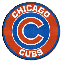 Chicago Cubs Roundel Rug - 27in. Diameter - Chicago Cubs