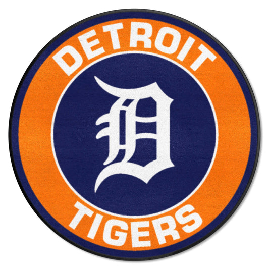 Detroit Tigers Roundel Rug - 27in. Diameter