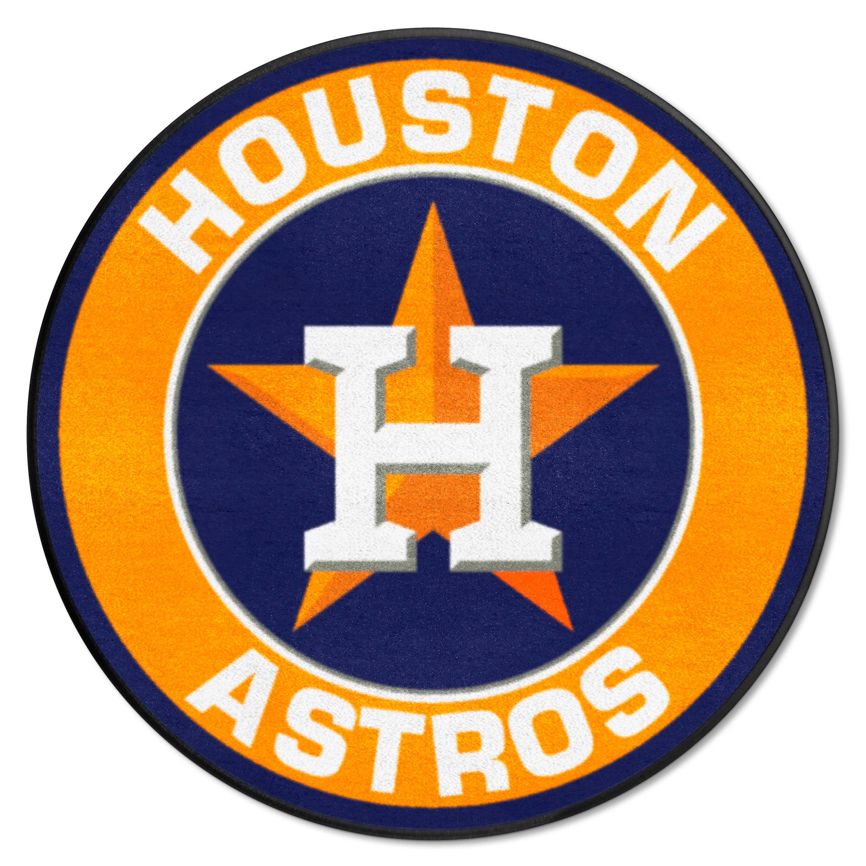 Houston Astros Roundel Rug - 27in. Diameter