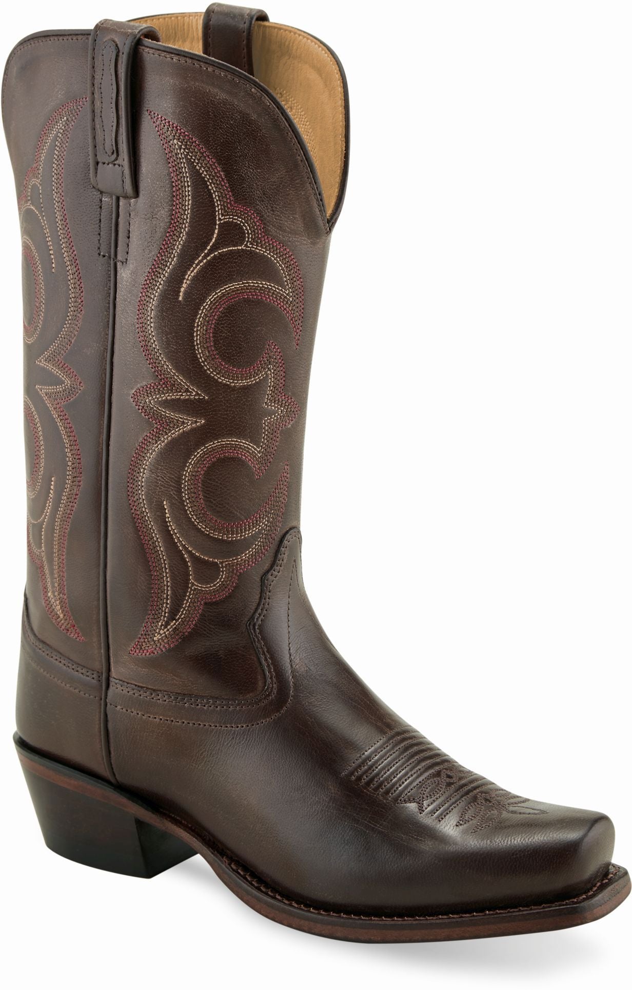 Old West Brown Canyon Women's Medium Square Toe Boots