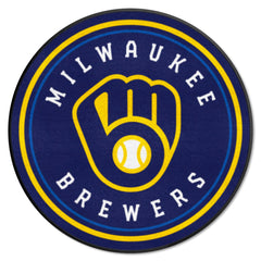 Milwaukee Brewers Roundel Rug - 27in. Diameter