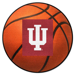 Indiana Hooisers Basketball Rug - 27in. Diameter