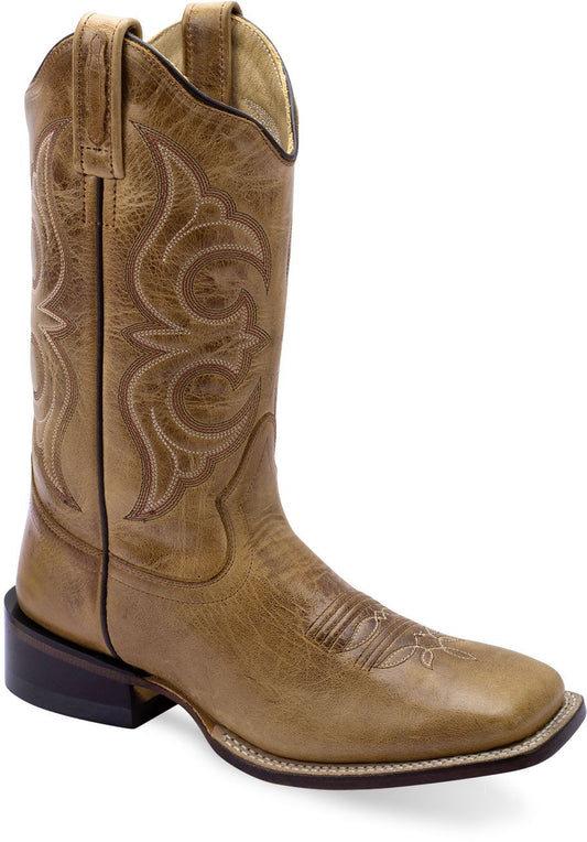 Old West Cactus Tan WOMEN'S WESTERN BOOTS