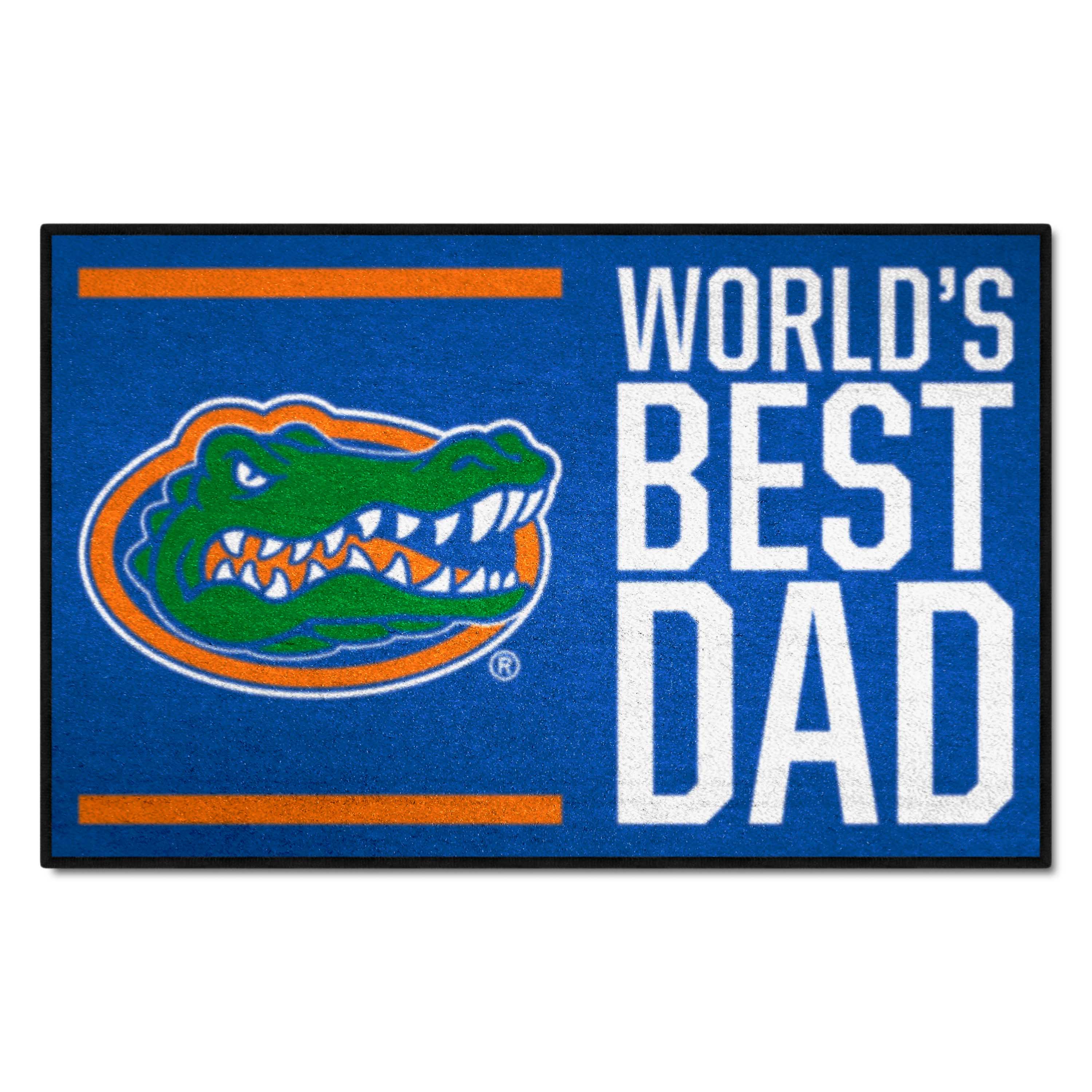 Florida Gators Starter Mat Accent Rug - 19in. x 30in. World's Best Dad Starter Mat