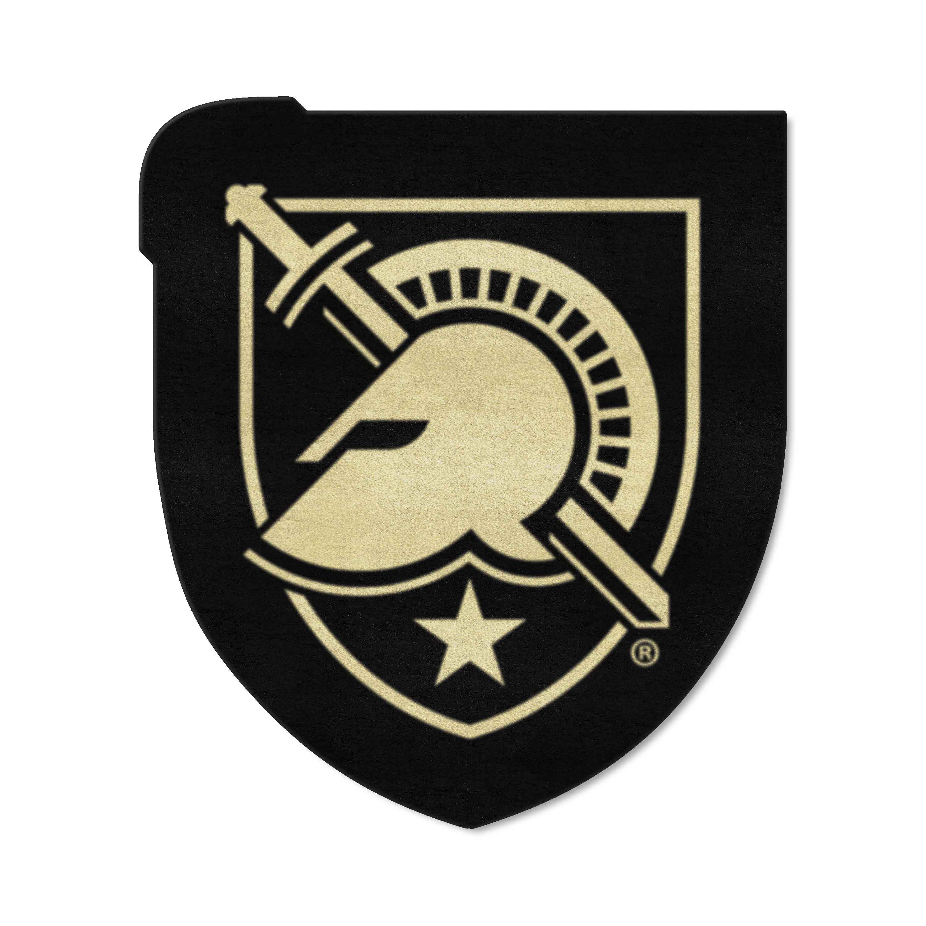 Army West Point Black Knights Mascot Rug