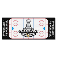 Pittsburgh Penguins Field Runner Mat - 30in. x 72in.