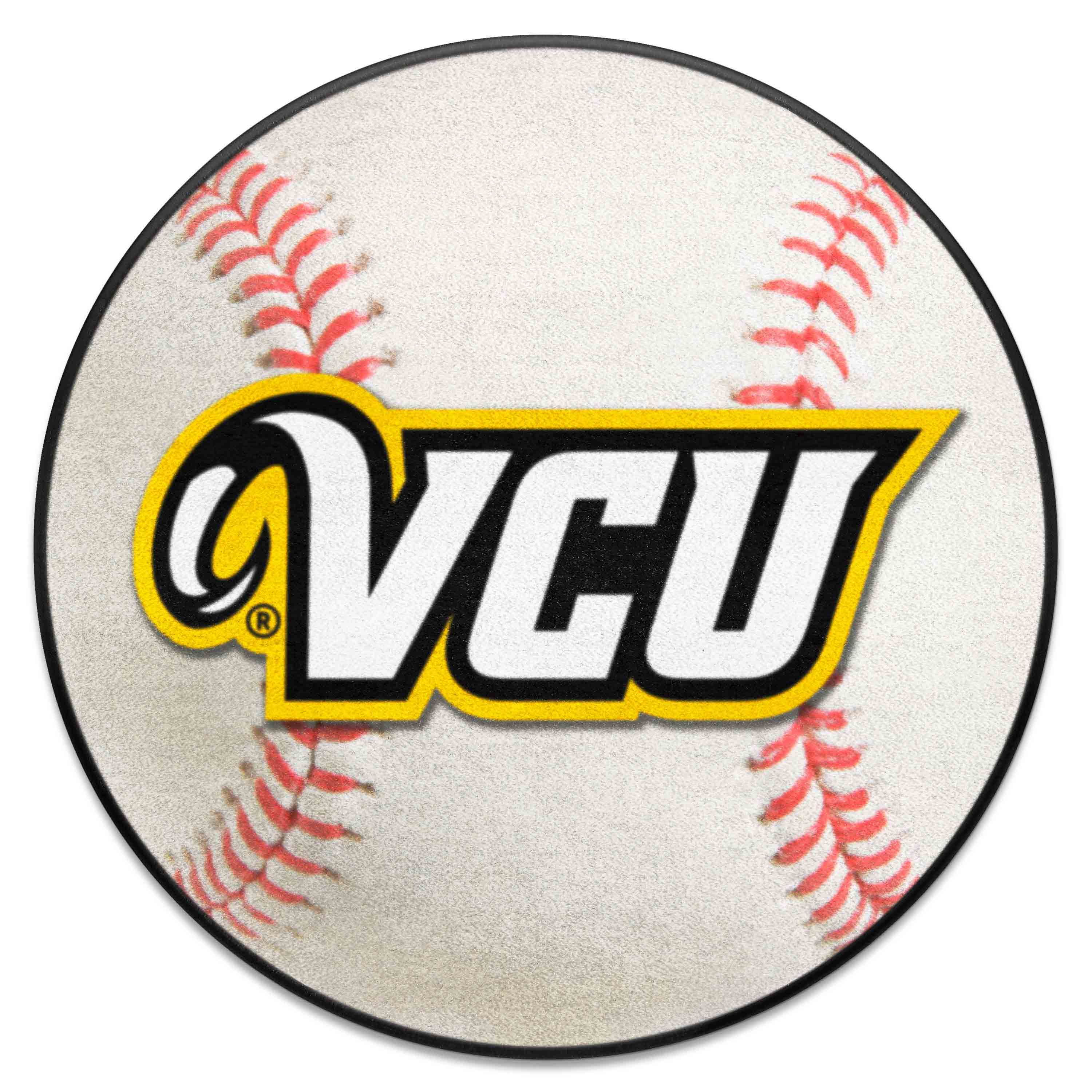 VCU Rams Baseball Rug - 27in. Diameter