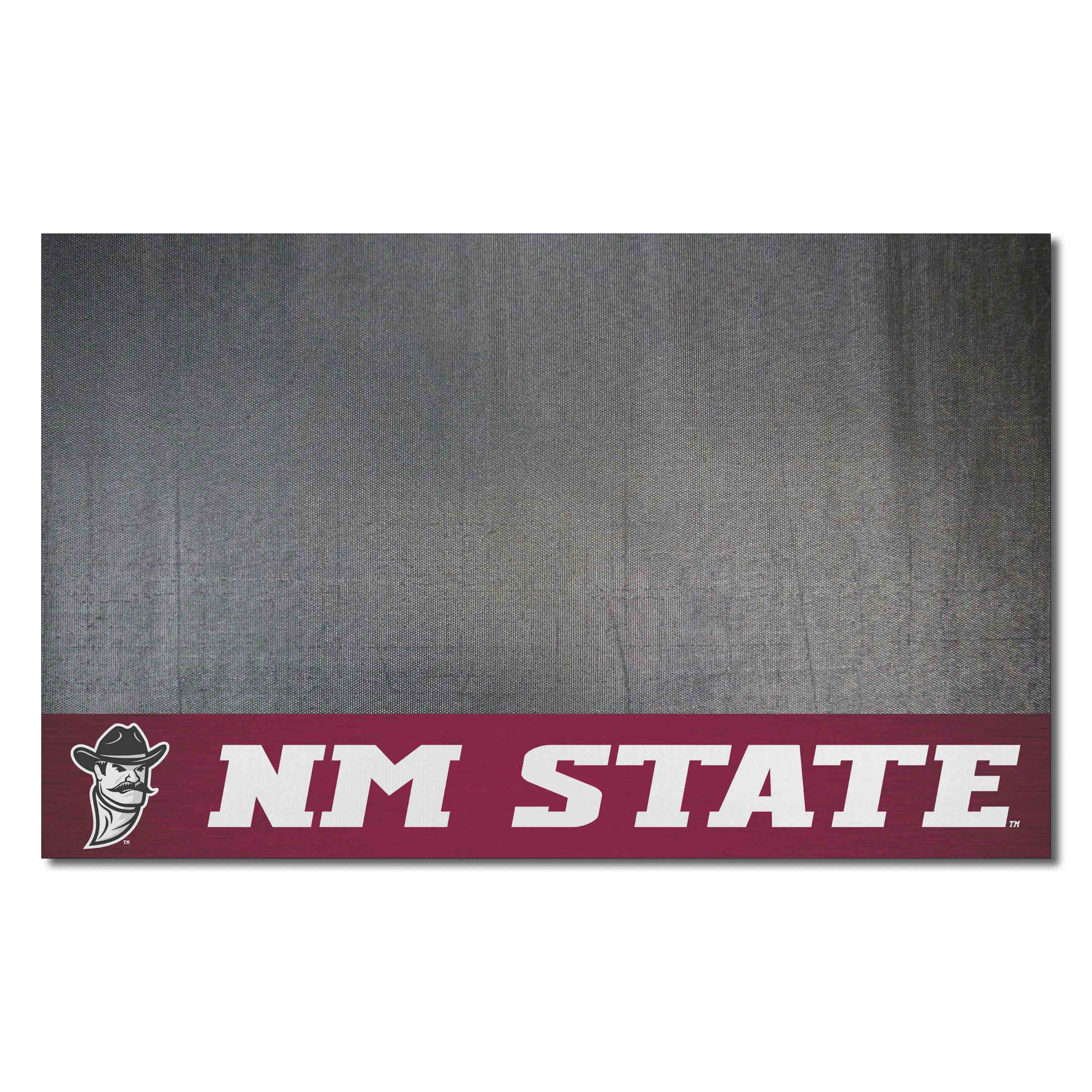 New Mexico State Lobos Vinyl Grill Mat - 26in. x 42in. - New Mexico State