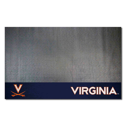 Virginia Cavaliers Vinyl Grill Mat - 26in. x 42in.