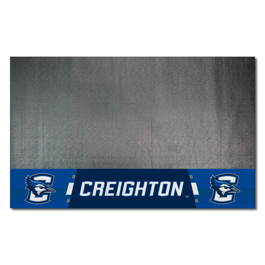 Creighton Bluejays Vinyl Grill Mat - 26in. x 42in. - Creighton