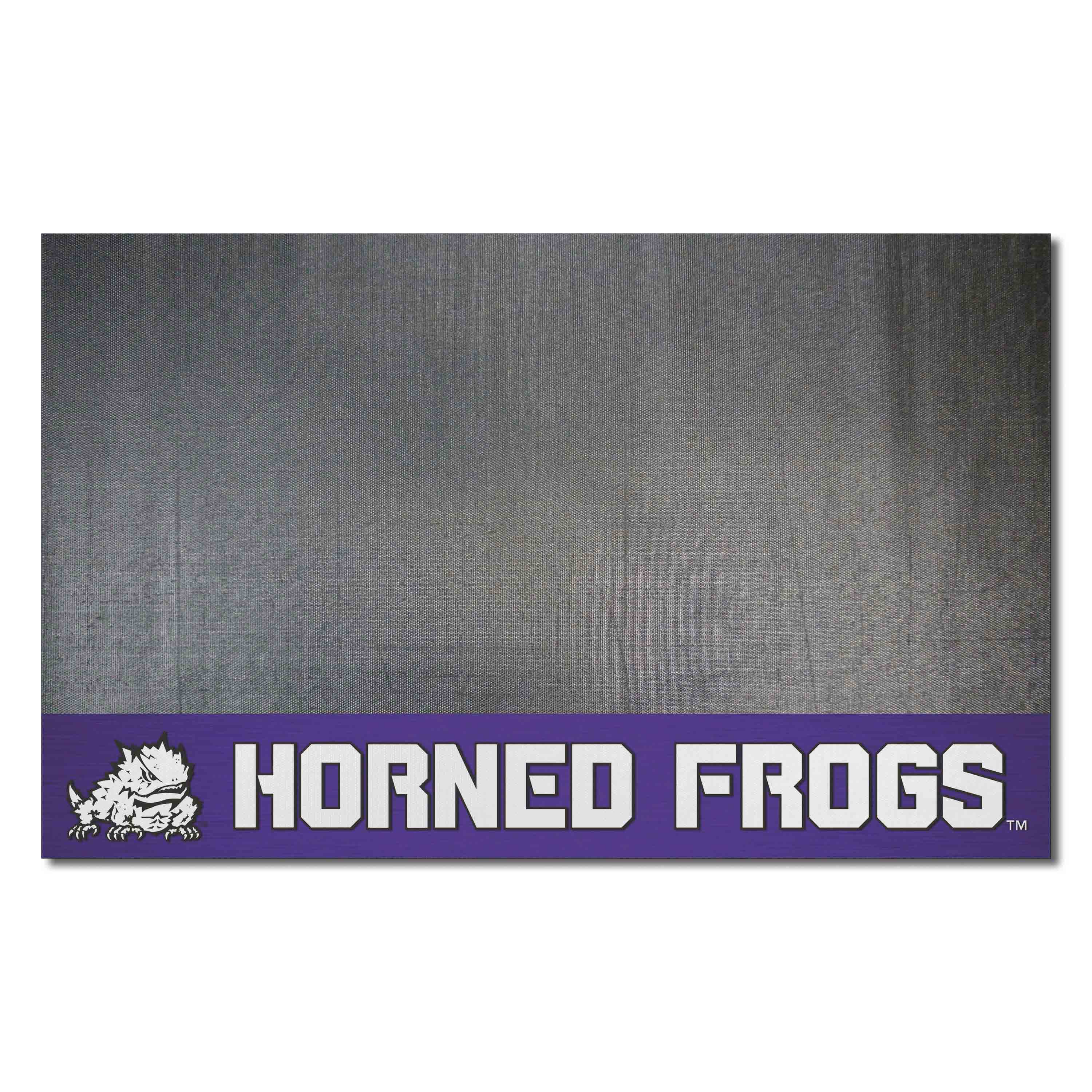 TCU Horned Frogs Vinyl Grill Mat - 26in. x 42in.