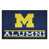 Michigan Wolverines Starter Mat Accent Rug - 19in. x 30in. Alumni Starter Mat