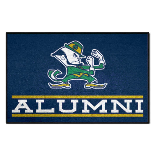 Notre Dame Fighting Irish Starter Mat Accent Rug - 19in. x 30in. Alumni Starter Mat