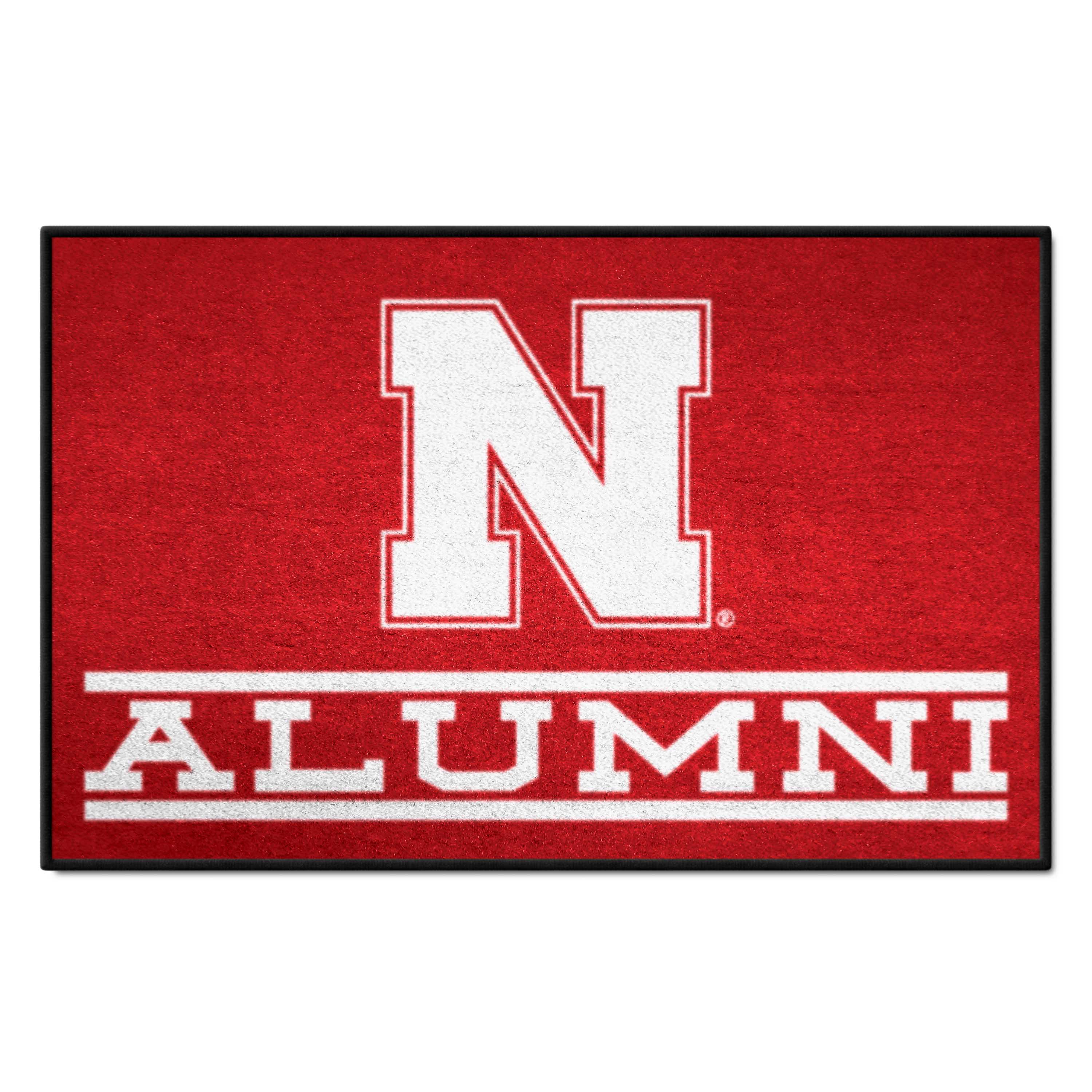 Nebraska Cornhuskers Starter Mat Accent Rug - 19in. x 30in. Alumni Starter Mat - Nebraska