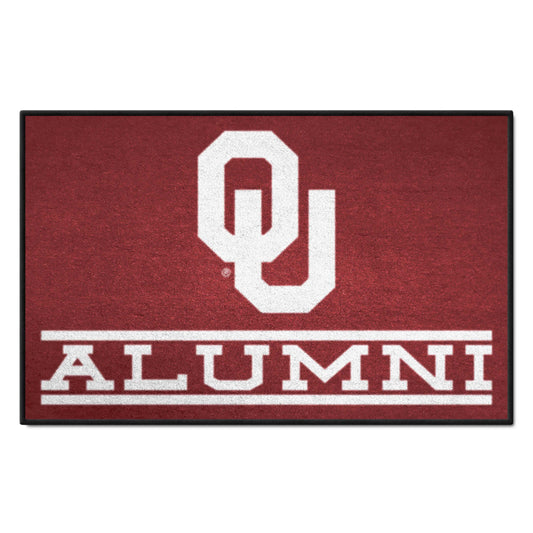 Oklahoma Sooners Starter Mat Accent Rug - 19in. x 30in. Alumni Starter Mat - Oklahoma