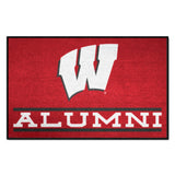 Wisconsin Badgers Starter Mat Accent Rug - 19in. x 30in. Alumni Starter Mat