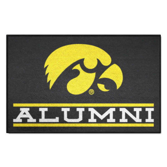 Iowa Hawkeyes Starter Mat Accent Rug - 19in. x 30in. Alumni Starter Mat