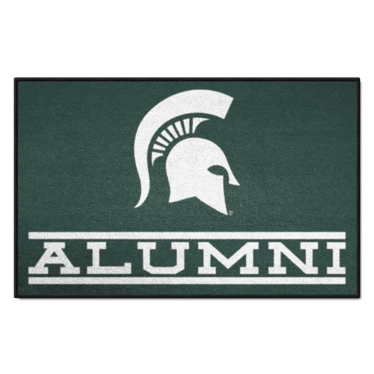 Michigan State Spartans Starter Mat Accent Rug - 19in. x 30in. Alumni Starter Mat