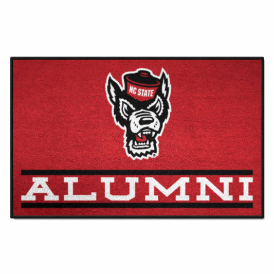 NC State Wolfpack Starter Mat Accent Rug - 19in. x 30in. Alumni Starter Mat - NC State