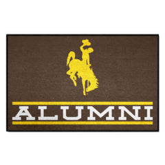 Wyoming Cowboys Starter Mat Accent Rug - 19in. x 30in. Alumni Starter Mat