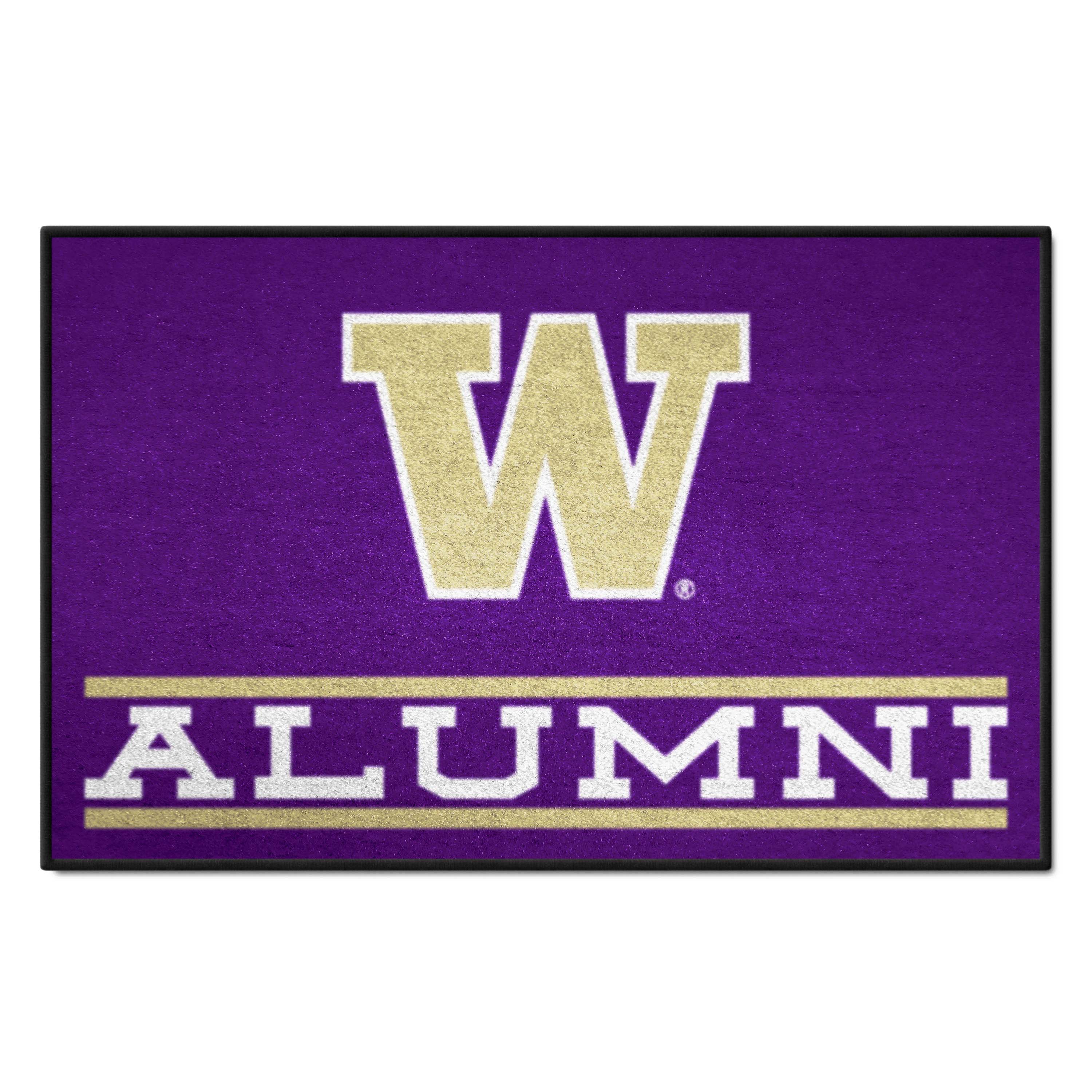 Washington Huskies Starter Mat Accent Rug - 19in. x 30in. Alumni Starter Mat