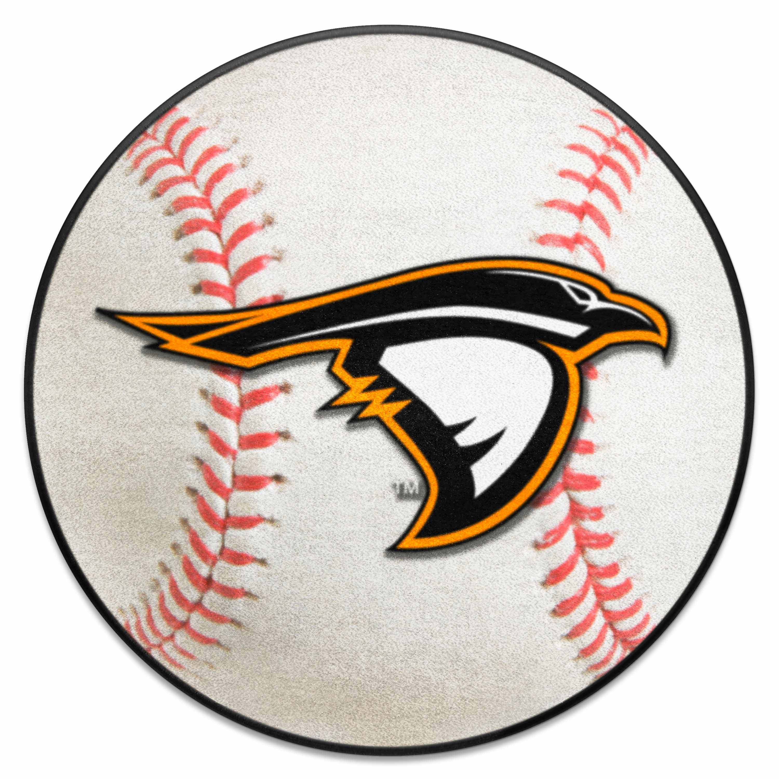 Anderson (IN) Ravens Baseball Rug - 27in. Diameter