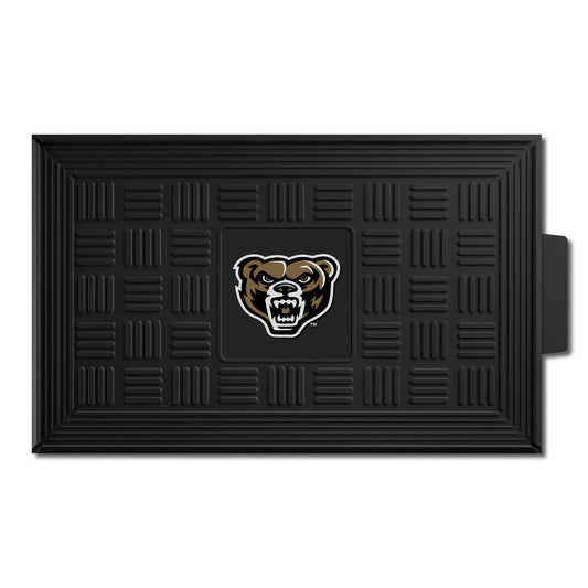 Oakland Golden Grizzlies Heavy Duty Vinyl Medallion Door Mat - 19.5in. x 31in.