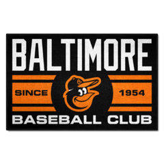 Baltimore Orioles Starter Mat Accent Rug - 19in. x 30in., Uniform Design - Baltimore Orioles